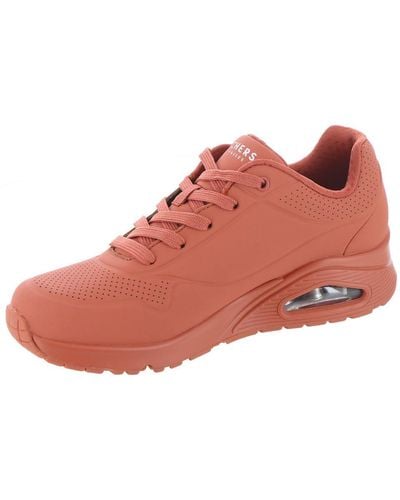 Skechers , Zapatillas Mujer, Naranja, 35.5 EU - Rojo