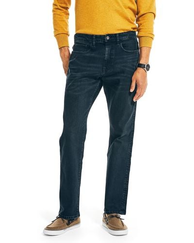 Nautica Relaxed Fit Denim Jeans - Blue
