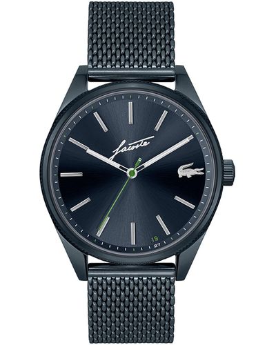 Lacoste Quartz Watch With Stainless Steel Strap - Blue