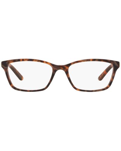 Ralph By Ralph Lauren Ra7044 Cat Eye Prescription Eyewear Frames - Black