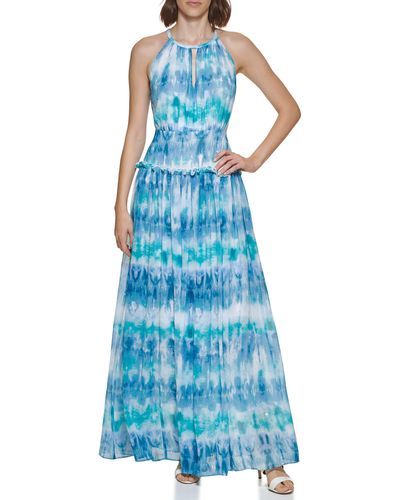 Calvin Klein Cd2b2n6u-3s2-4 Special Occasion Dress - Blue