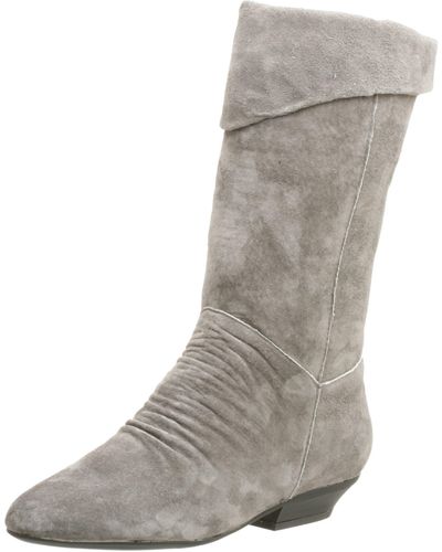 Chinese Laundry Tip, Gray Suede