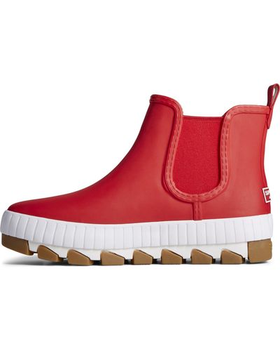Sperry Top-Sider Torrent Chelsea Rain Boot - Red