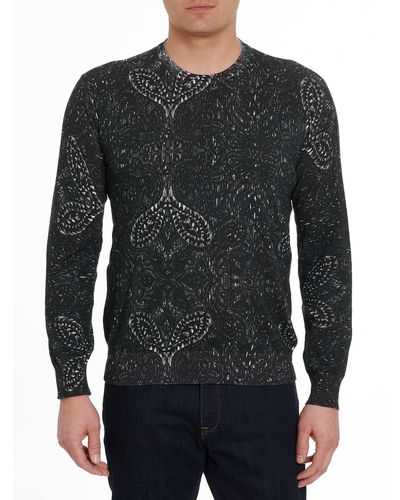 Robert Graham Taurus Crewneck Sweater - Black