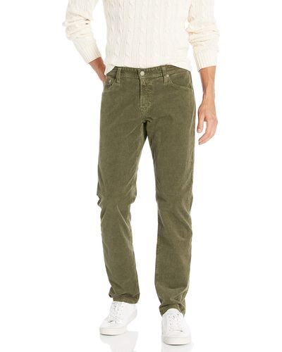 AG Jeans The Graduate Tailored Leg Sud Pant - Green