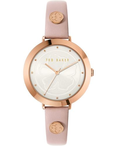 Ted Baker Casual Watch Bkpamf2049i - White