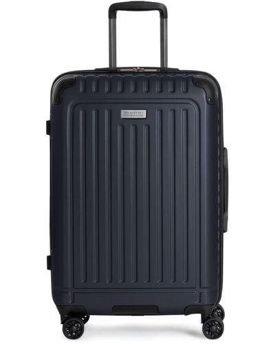 Ben Sherman 8-wheel Spinner Travel Upright Luggage - Blue