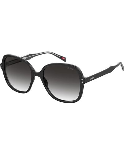 Levi's Lv 5015/s Oval Sunglasses - Black