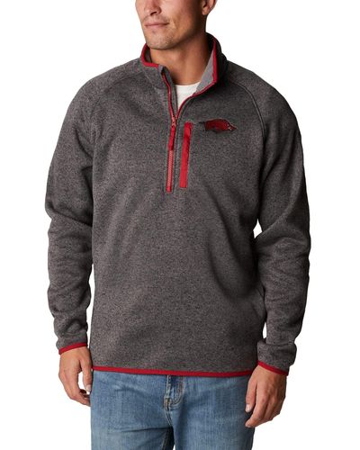 Columbia Collegiate Canyon Point Sweater Fleece Half Zip - Gray