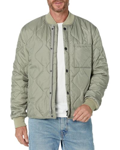 Joe's Jeans Rory Quilted Bomber - Gray