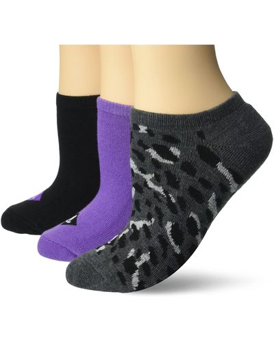 Sperry Top-Sider Cheetah Print Ultra Low Show Liner Socks 3 Pack - Multicolor
