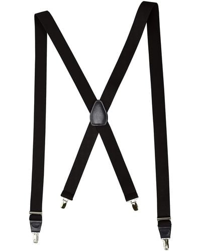 Dockers Solid Suspender ,black,