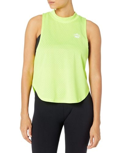 Juicy Couture Dropped Armhole Mock Neck Tank - Green