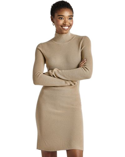 Splendid Silvana Sweater Dress - Natural