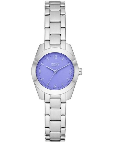 DKNY Nolita Quartz Stainless Steel Three-hand Dress Watch - Blue