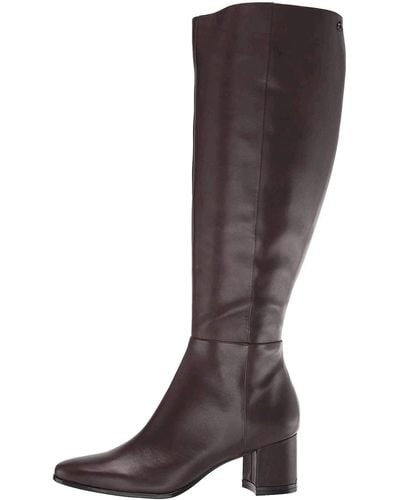 calvin klein freeda knee high boot