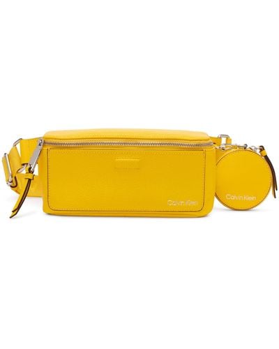 Calvin Klein Millie Novelty Belt Bag - Yellow