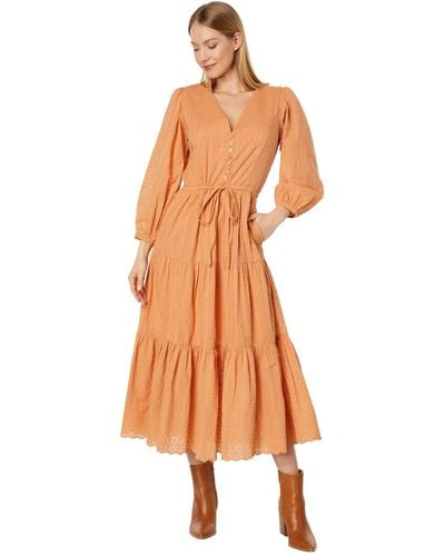 Joie S Tobey Dress - Orange