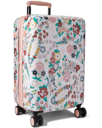 Vera Bradley 22" Carry-on Hardside Rolling Suitcase Luggage Prairie Paisley One Size - Multicolor