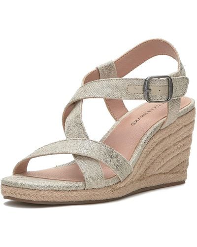 Lucky Brand Mytila Espadrille Wedge Sandal - Natural