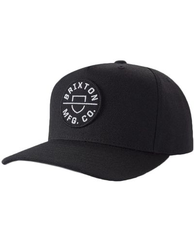 Brixton Baseball Caps - Black