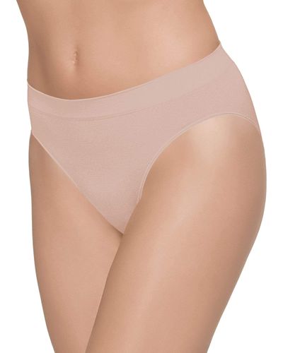 Wacoal Womens B-smooth High-cut Panty Briefs - Natural