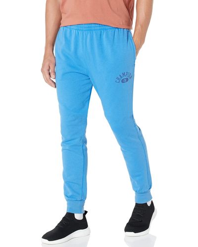 Champion , Vintage Varsity Pants, Best Comfortable Jogger Sweatpants For , Solar Wash Blue Jay-586m5a, X-large