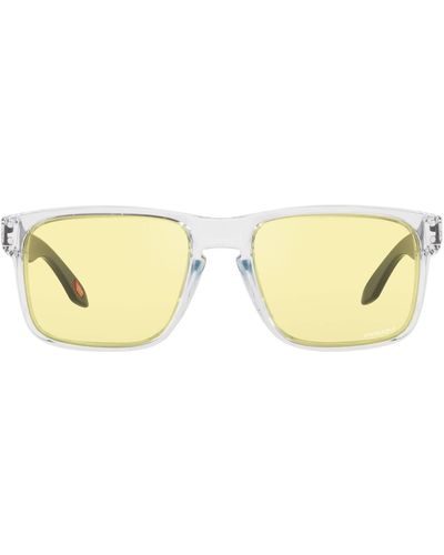 Oakley Sunglasses Holbrook OO9102-X2 Clear Prizm Gaming - Schwarz