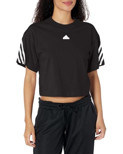 adidas Future Icons 3-stripes T-shirt - Black