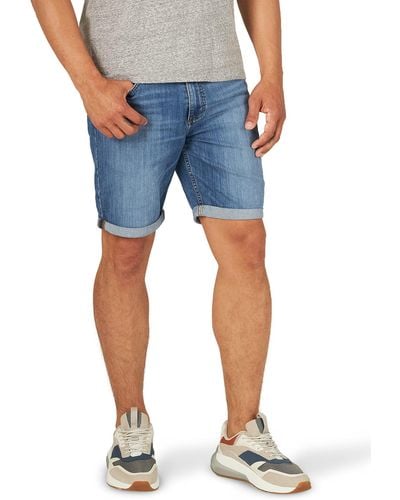 Lee Jeans Legendäre Regular Fit 5-Pocket Jeans-Shorts - Blau