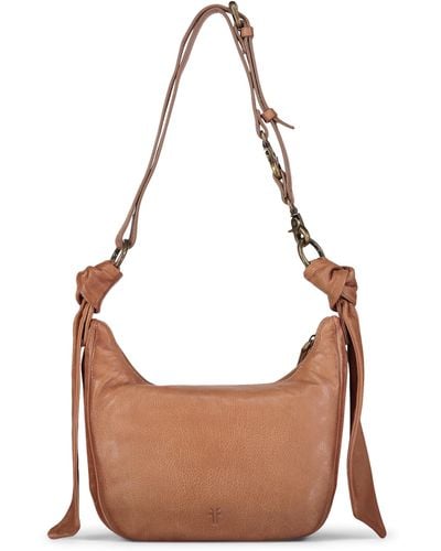 Frye Nora Knotted Crossbody Bag - Brown