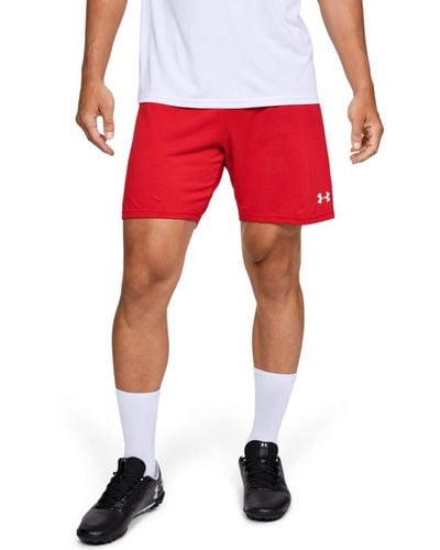 Under Armour Microthread Match Shorts - Red