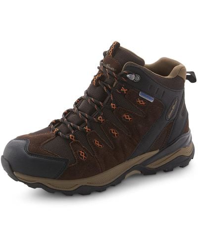 Eddie Bauer Clyde Hill Hiking Boots For | Water Resistant - Brown