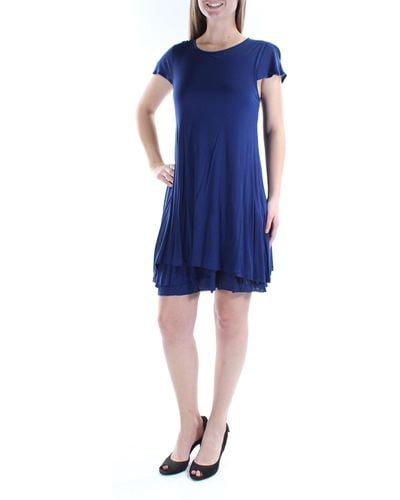 Kensie Viscose Dress - Blue