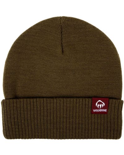 Wolverine Performance Beanie-durable For Work And Outdoor Adventures - Green