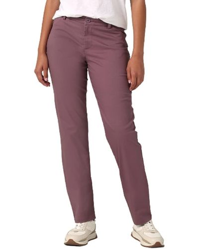 Lee Jeans Wrinkle Free Relaxed Fit Straight Leg Pant - Red