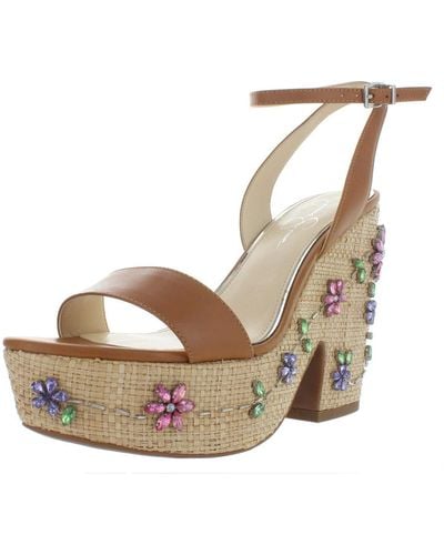 Jessica Simpson Cressia Heeled Sandal - Multicolor