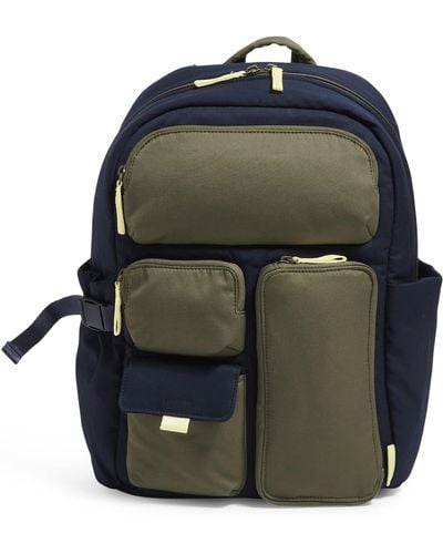 Vera Bradley Cotton Utility Large Backpack - Multicolor