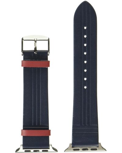 Ted Baker Black Leather Strap For Apple Watch®