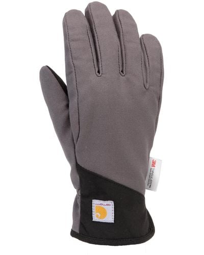 Carhartt Rugged Flex Insulated Open Cuff Glove - Gray