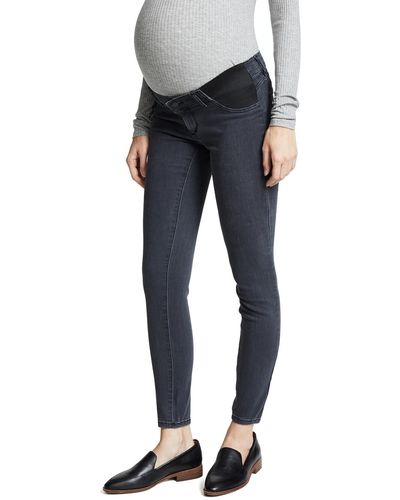 DL1961 Maternity Florence Instasculpt Mid Rise Skinny Fit Jean - Blue