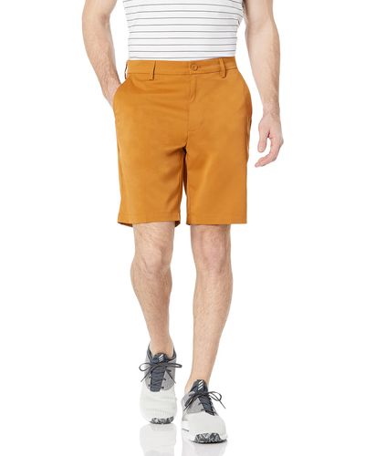 Amazon Essentials Pantaloncini da Golf Elasticizzati Classic-Fit - Arancione