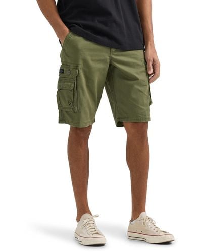 Lee Jeans Wyoming Cargo-Shorts mit Gürtel Cargos - Grün