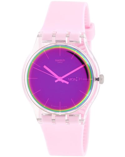 Swatch Polarose Watch - Pink