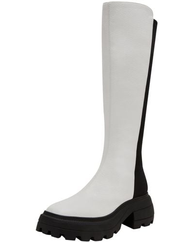 Katy Perry The Geli Combat Stretch Boot - White
