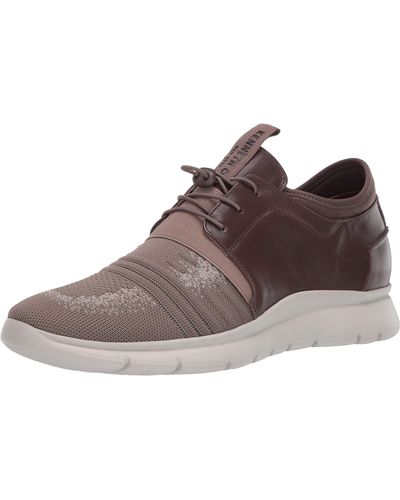 Kenneth Cole Trent Flex Knit Jogger Sneaker - Brown