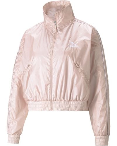 PUMA Iconic T7 Woven Track Jacket - Pink