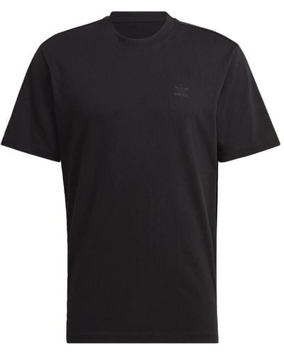 adidas Originals Mens Ozworld Loose Graphic Tee Short Sleeve - Black