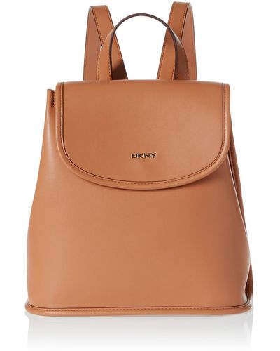 NWT DKNY Bryant Park Pink Saffiano Leather Mini Backpack #R74K3007