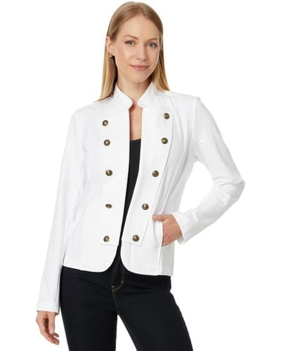 Tommy Hilfiger Casual Band Jacket - White